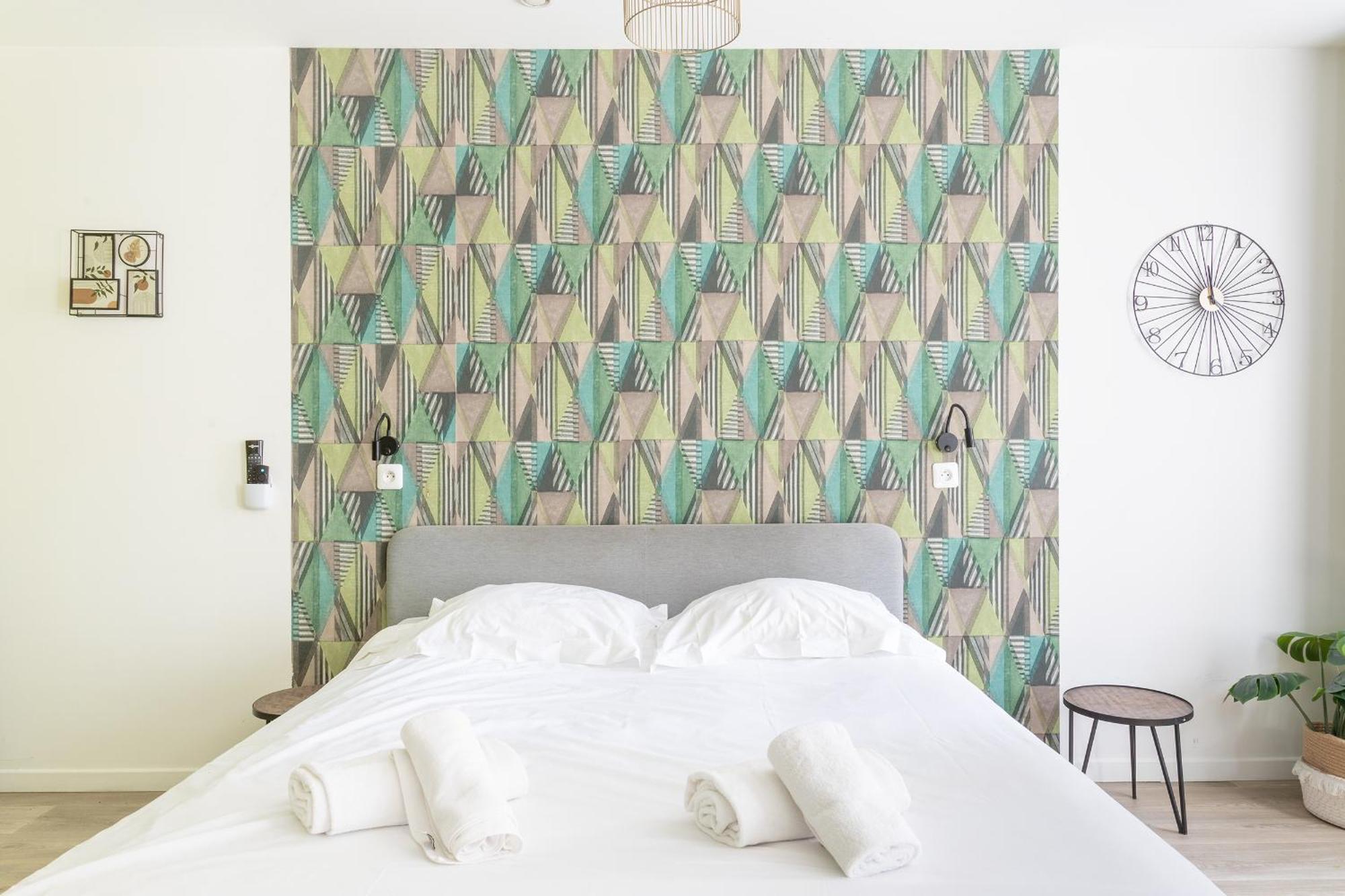 S&K Suite Grande Rue Roubaix - Chambre Spacieuse Et Sdb Privee - Netflix Et Cuisine מראה חיצוני תמונה